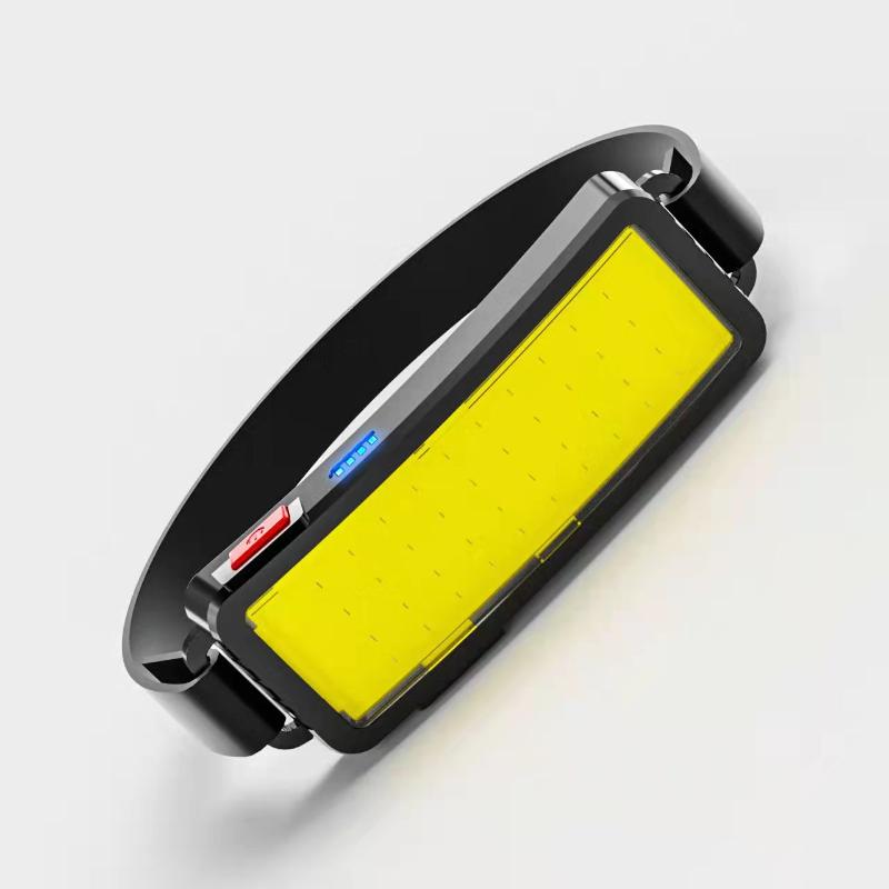 

Мощный перезаряжаемый COB налобный фонарь-прожектор, большой площади, налобный рабочий свет для обслуживания, наружное светодиодное освещение