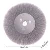 100/125/150Mm Steel Wire Brush 0.15Mm Wire Wheel Brush Round For Bench Grinder Deburring Tool Cleaning Rust Polishing Adaptor