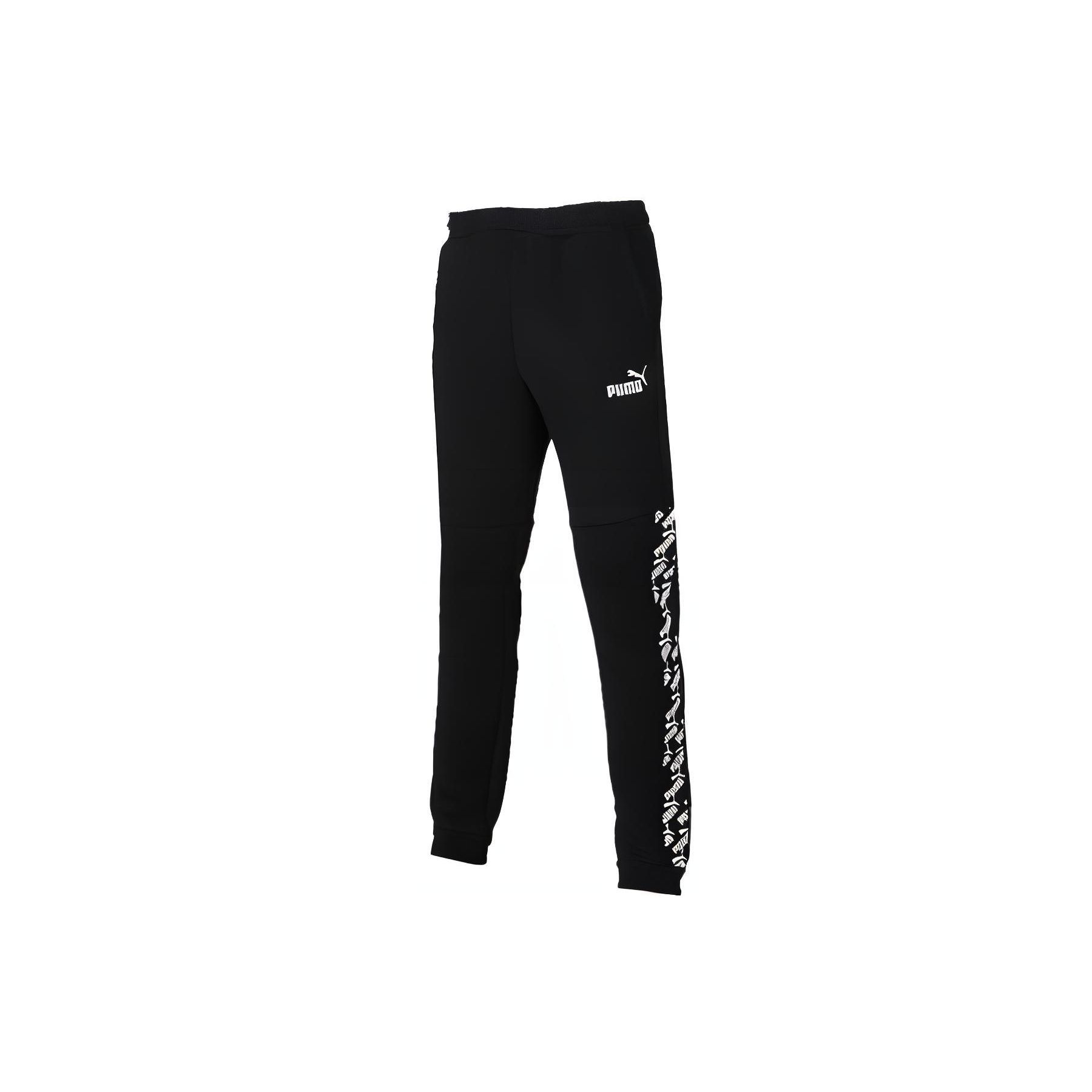 

Puma Logo Print Slim Fit Трикотажные джоггеры Мужские плавки Черный 582805-01 XXL