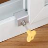 3pcs Aluminum Alloy Window Lock Stopper Sliding Window Anti-theft Lock Window Sliding Door Safety Doors Lock
