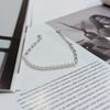 Silver Bracelet with Natural Pearls, Product Weight 3.69 G (2172796)