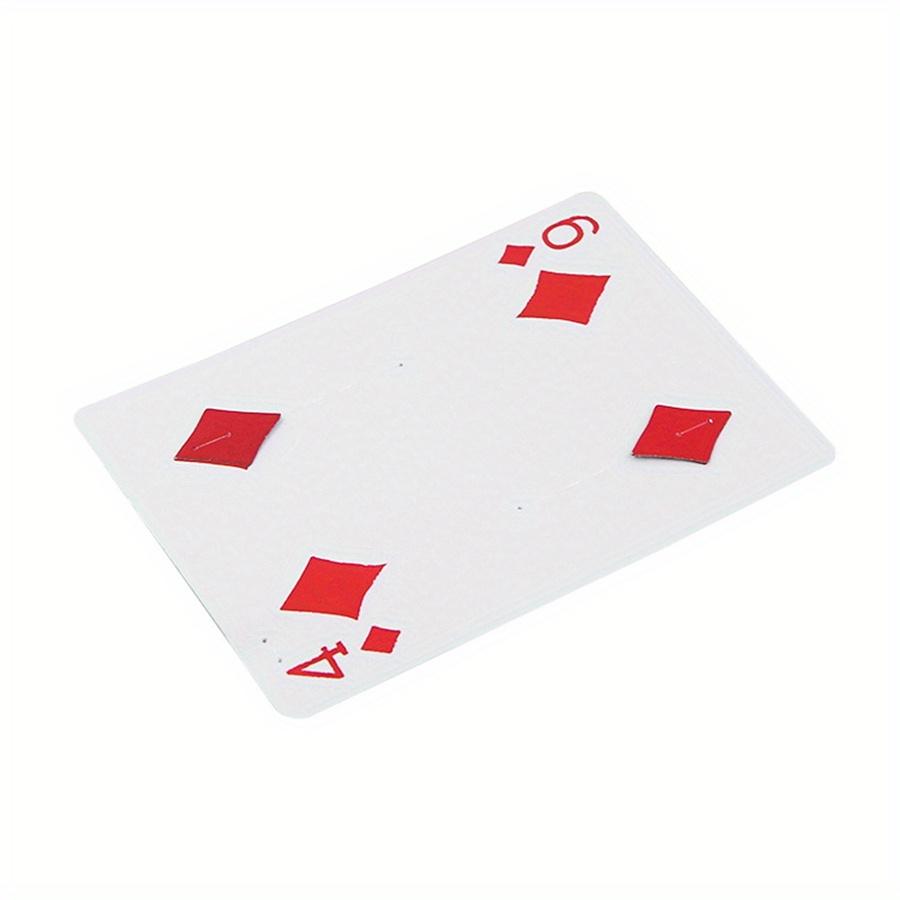 Magic Tricks Card Fantastic 4 to 6 Moving Point Card for Magician Cards Magic Gimmicks Close Up Magic Props JXB