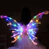 Glowing Effect Electric Butterfly Wings Dazzling Glowing Shiny Props Music Wings  Kids Costume