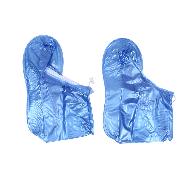 

Waterproof Shoe Covers Non-slip Reusable Rain Snow Boot Women Men PVC Outdoor Rainy Reusable Quality Non-slip Shoe Cover 1 Pair S синій