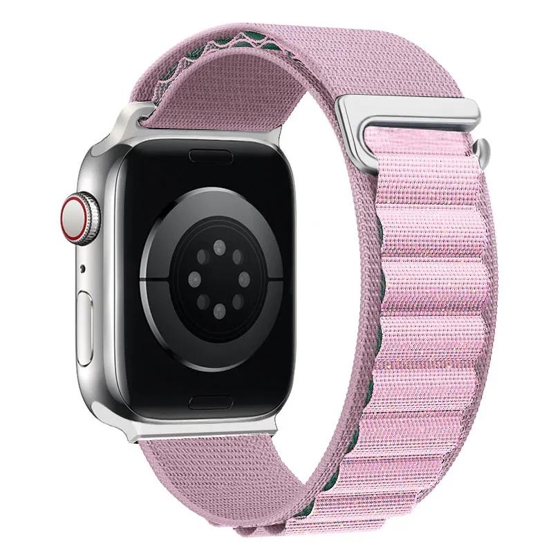 Upgrade Alpine Nylon Strap For Apple Watch Band 11 10 9 8 7 45mm 41mm 42mm 46mm Ultra 3/2 49mm Bracelet Watchband iWatch 6 5 SE