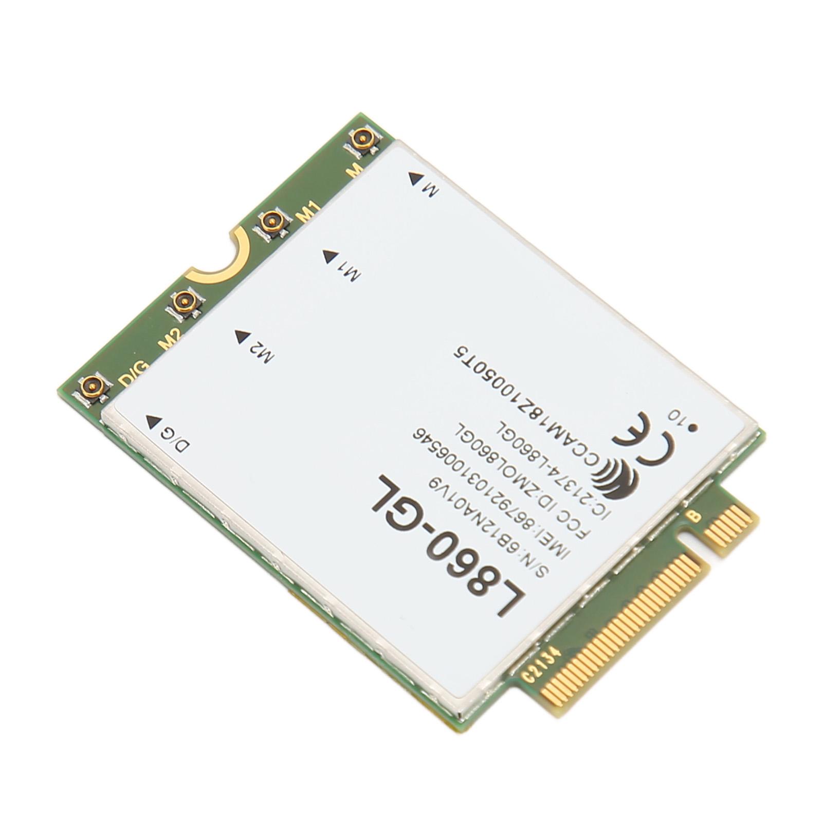 

Модульна карта 4G LTE XMM7560 Набір мікросхем DL 5CA DL 256QAM Інтерфейс M.2 Cat16 Модуль 4G ESIM