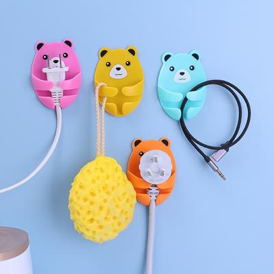 2PCS Bear Plug Storage Hook