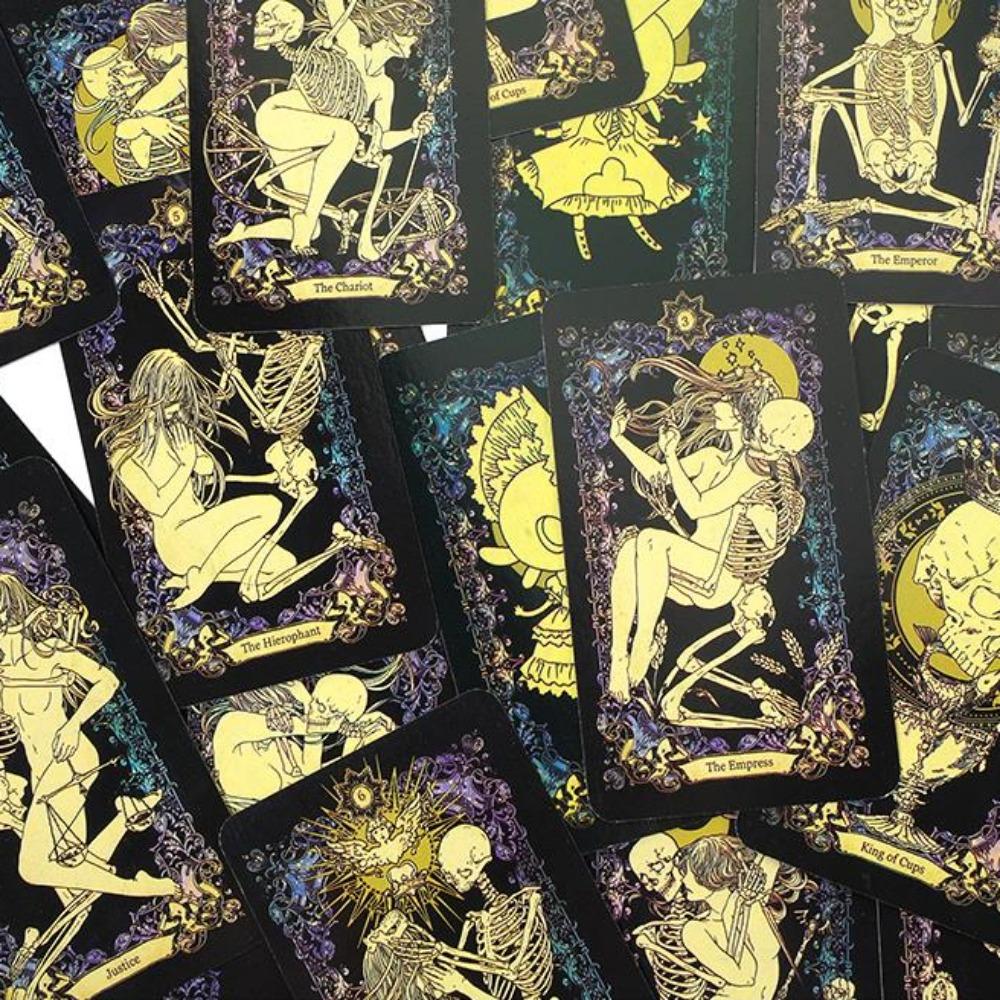 10.3*6cm The Wandering Spirit Tarot 78 Pcs Cards for Beginners
