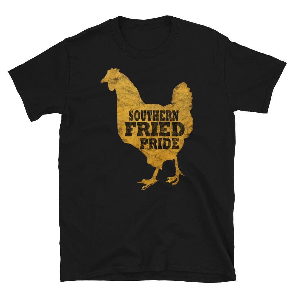 Southern Fried Pride Chicken Shirt A State of Mind Unisex T-Shirt Crazy Lady S