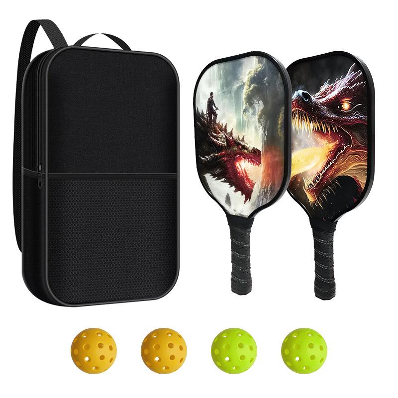 Glass Fiber Dimension Peak Racket Honeycomb Outdoor Sports Glass Fiber Peak Racket
