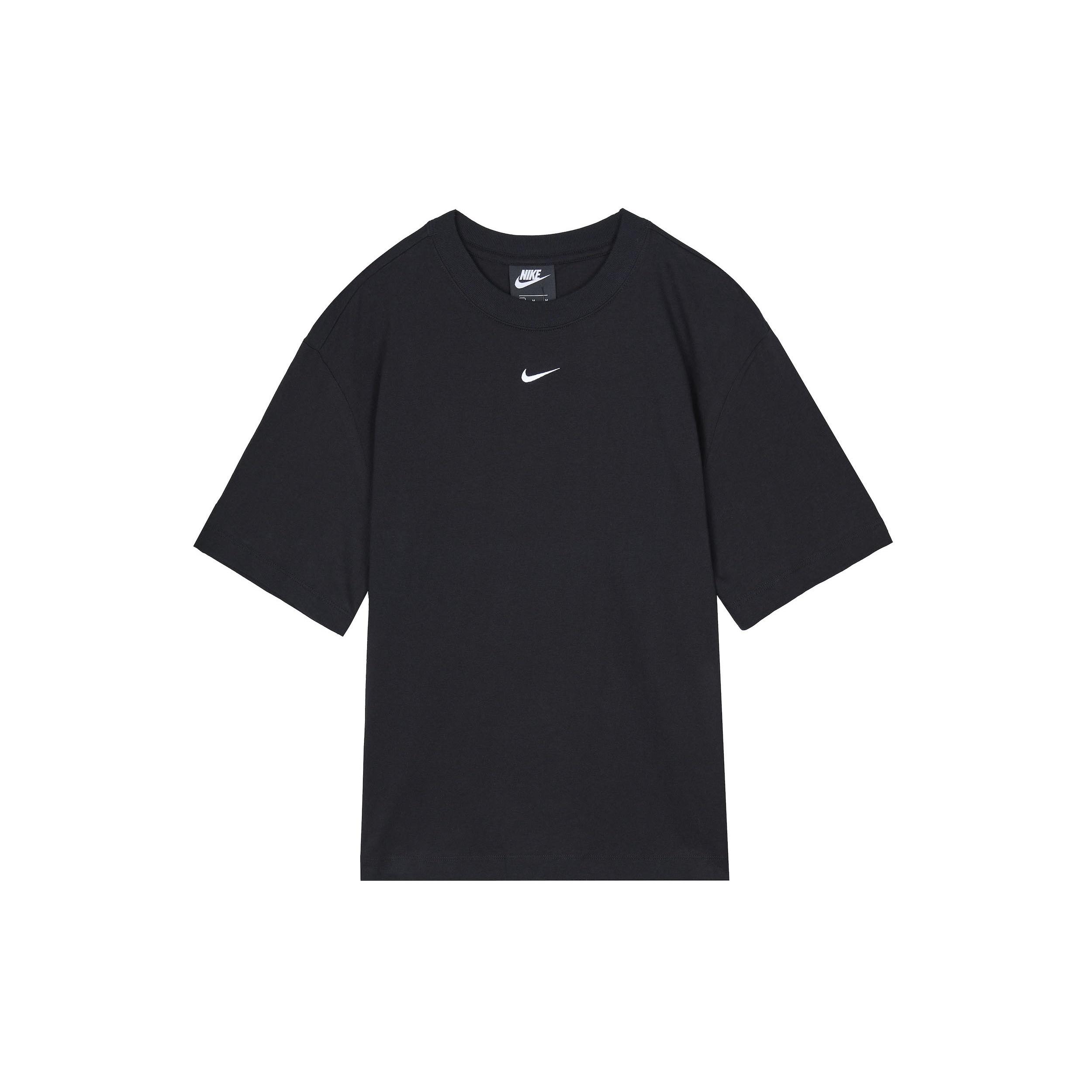 (WMNS) Nike Sportswear Essentials Embroidery Logo Black Women s CT2588-010 S