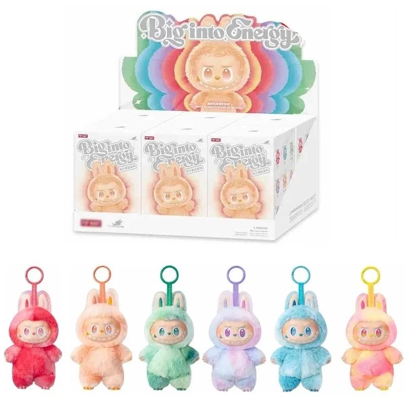 New Labubu V3 The First Second and Third Labubu Blind Box Heart Beat Series Doll Cloth Car Interior Decor Pendant Toy Plush Gifts