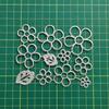 Floral Die Cuts Petal Embossing Cutting Dies Templates for Kid Birthday Card Making DIY Scrapbooking Album Paper Crafts