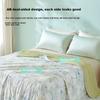 Summer Cool Quilt 7A Knitted Washable Air Conditioning Quilt Summer Cool Feeling Value 0.24 Wind Clear Moon White 2*2.3m 2.8 Jin