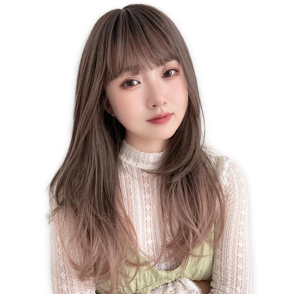 

Brightlara Women s Bob Short Full Wig with Center Part and Lace Front (tf1762-RDH)