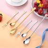 Premium 304 Stainless Steel Long Handle Stirring Spoon