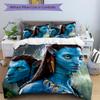 Avatar World Adventure Print 3Pcs Bedding Setduvet Cover With 2 Bedropillowcase Home Birthday Gift