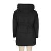 Coats For Women Fleece Lined Long Down Coat Jacket Warm Hooded Thick Padded Outerwear