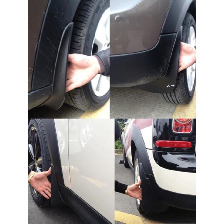 2008-2013 2014 2015 2016 FOR MINI Countryman R60 Mud Flap Splash Guard Mudguard Fender Mud Flaps Accessories Front Rear 4pcs