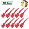 2 In 1 Nylon Grip Flip Tongs Egg Spatula Tongs Steak Spatula Tongs Clamp Pancake Fried Turners Kitchen Accessories