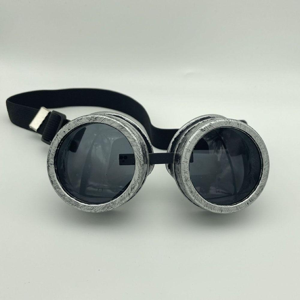 Retro Steampunk Glasses Metal Gothic Sunglasses Vintage Fashion Driver Goggles Cosplay