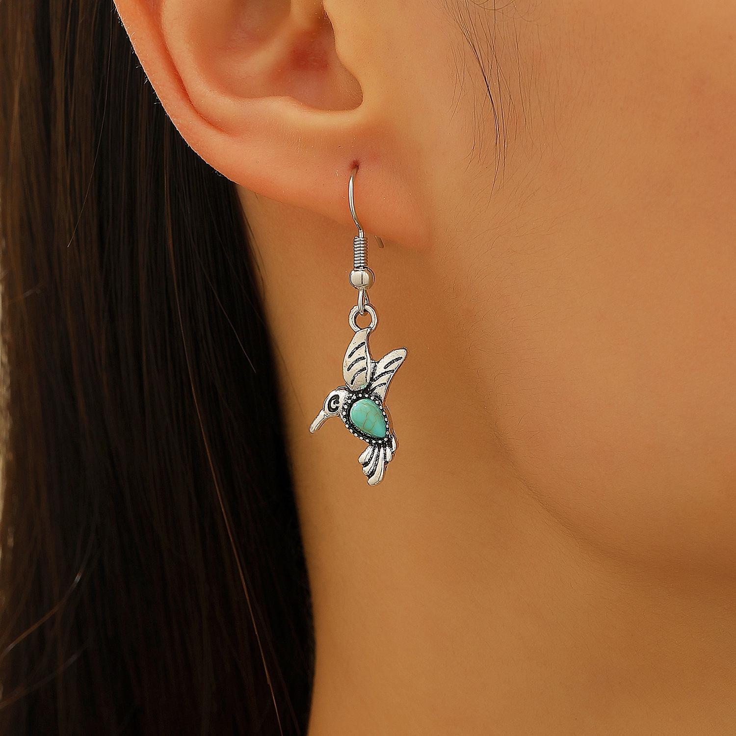 Кольцо «Ретро-птица» 2025: Европейско-американский стиль, Креативный нишевый дизайн для женщин