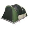 Tunnel Tent with Roof Green 370 x 275 x 210 cm Polyester and Steel