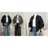 Shop   Women Big Pocket Shirring Flight Jacket Blouson Dgb Wjp 3850