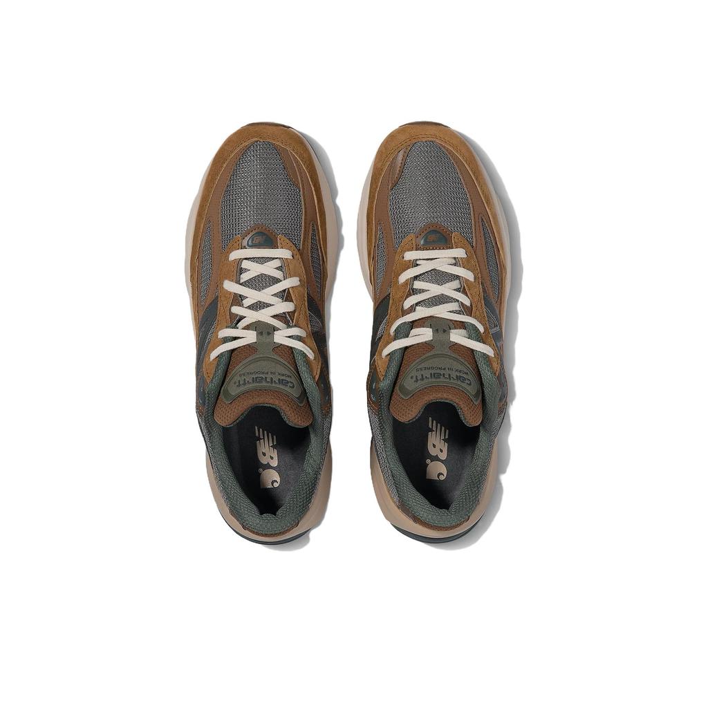 Carhartt WIP X New Balance 990v6 Made In USA Sculpture Center Unisex Sneakers Brown Workwear Sea-Salt M990CH6