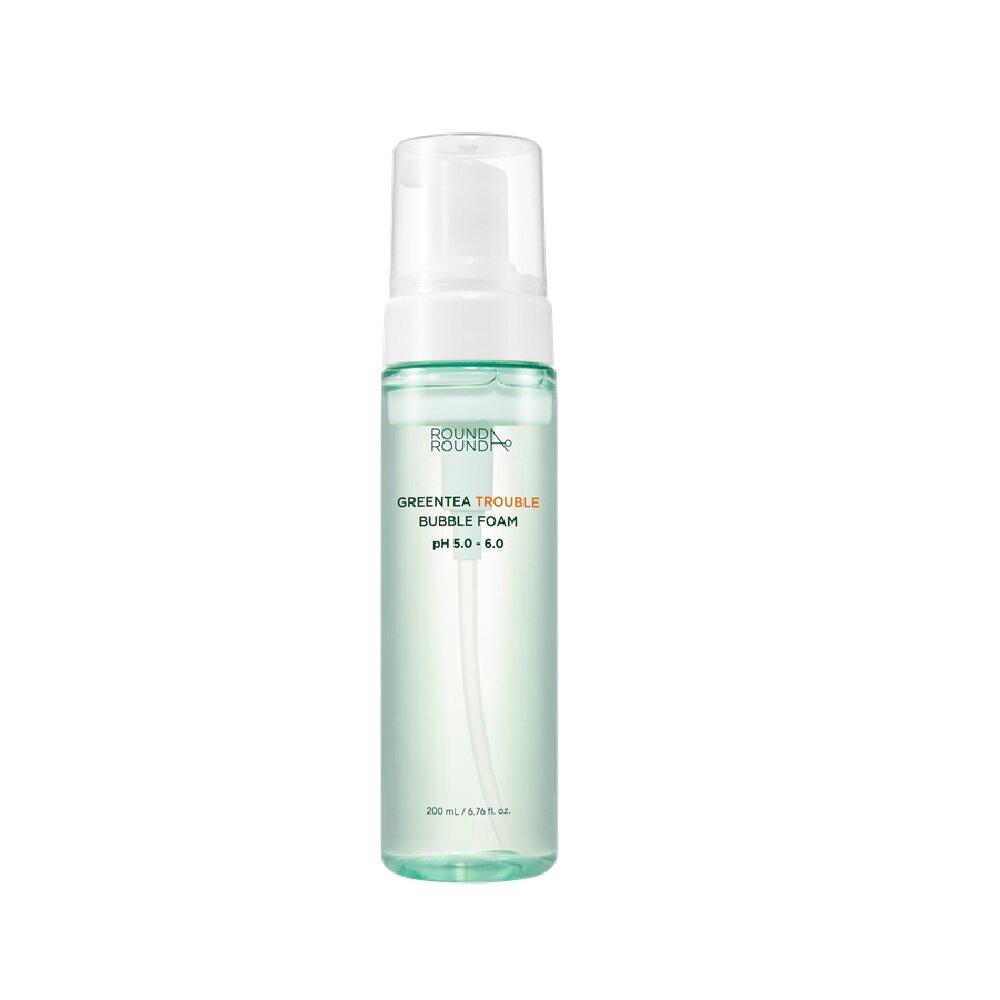 ROUND A'ROUND Greentea Trouble Bubble Foam 200mL