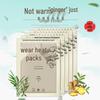 Ginger & Mugwort Self-Heating Body Warmer Patch - Winter Protection for Babies & Girls