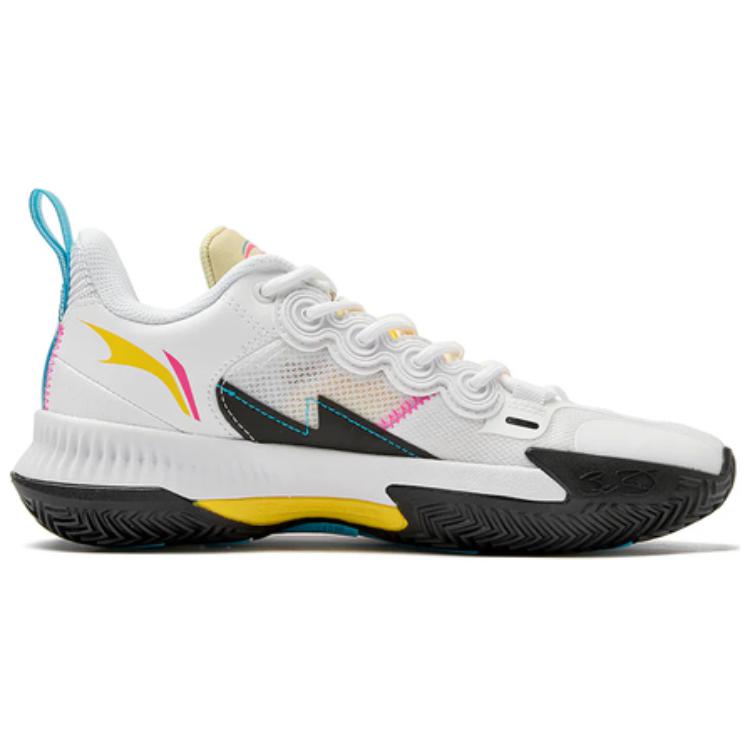 Li-Ning Wade Son of Flash Bright Yellow Unisex Sneakers White Blue Bright-Pink ABPT019-10