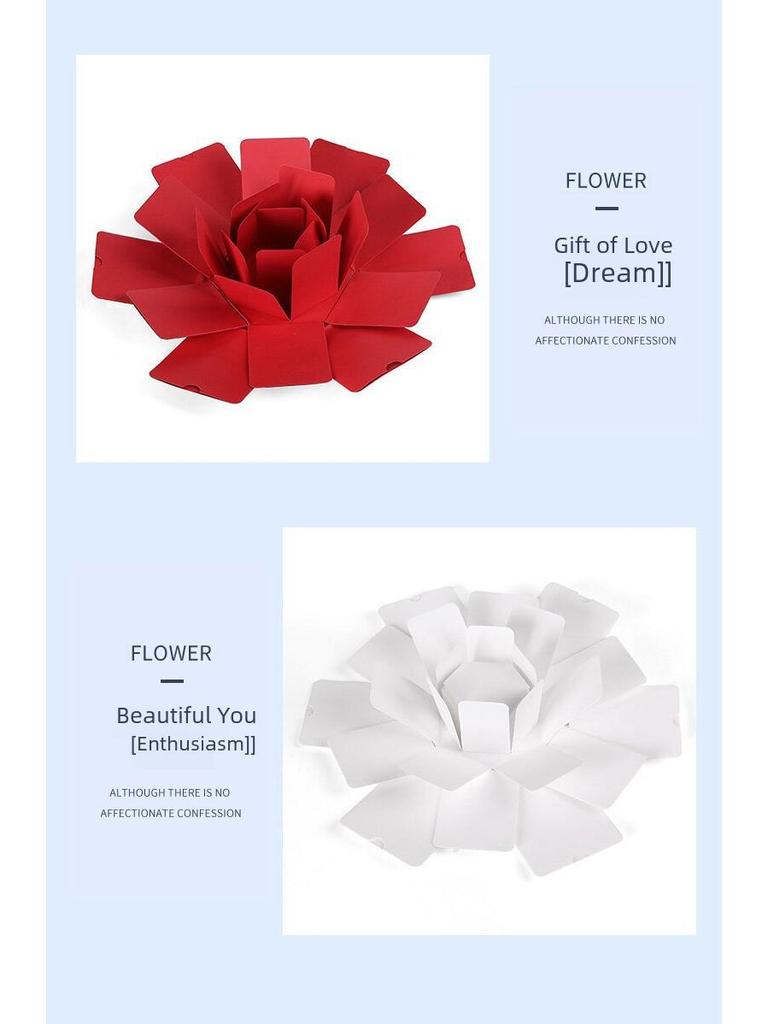 Handmade Surprise Explosion Box: Creative DIY Photo Album for Christmas & Birthday Gifts