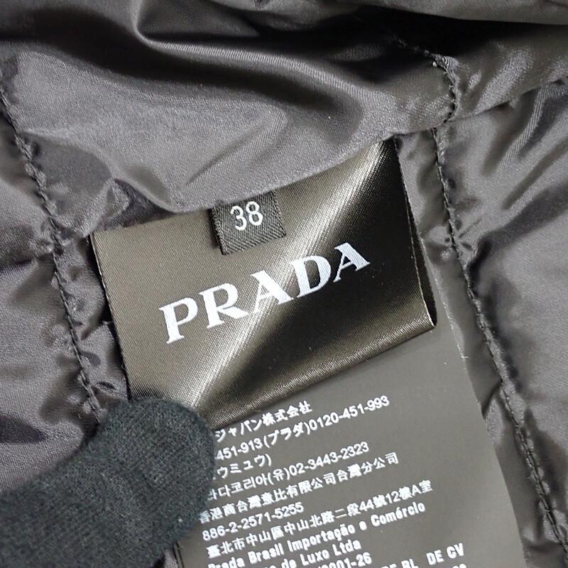 PRADA  29B831_R152_1DAB 38 Down jacket gray Nylon Women