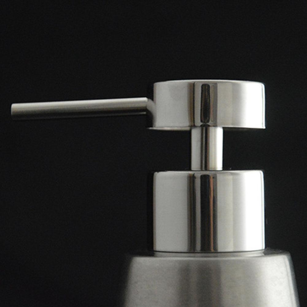 304 Stainless Steel Hand Liquid Soap Pump Dispenser Head Nozzle For Bathroom Kitchen Foam Soap Shampoo Dispenser Accessories