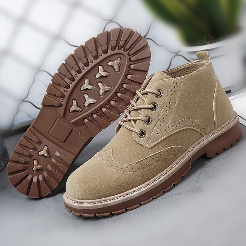 Men's Fashion Leather Shoes Breathable Men Shoes Spring Autumn Designer