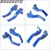 3-Finger Kurzer Bremskupplungshebel Schalthebel CNC-Aluminium Bremssteuerung für Harley Sportster 883 1200 XLH XL Custom Roadster