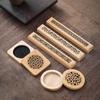 Bamboo Sandalwood Incense Burner: Fireproof Box for Home, Office, or Bedroom - Creative Incense Holder Ornament
