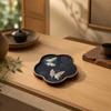 Walnut Wood Tea Tray Wooden Dry Brewing Sturdy Elegant for Tabletop