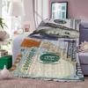 Fashion print Dolar Dolar Blanket For Sofa Office Bed Plane Travel Sleep Read Relax Camping Soft And Warm