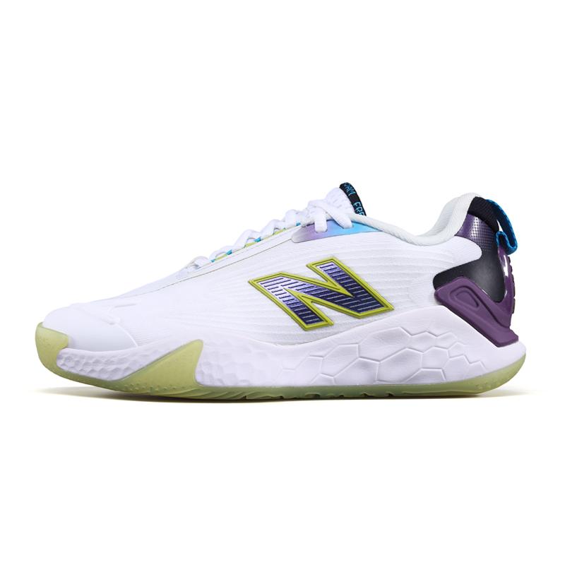 New New Balance NB Fresh Foam X CT Rally Unity Of Sport Cushioning Wear Resistant Low Top Tennis Shoes Women's White Purple WCHRALA1