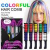 Temporary Mini Hair Dye Comb - Gentle, Non-Damaging, Easy Color Change, Scalp Massaging, Styling Tool