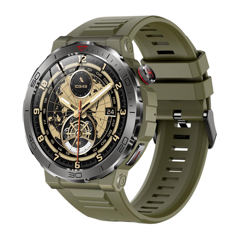 

Compass Bracelet IP68 Waterproof Blue Tooth Call Smart Watch Men Outdoor Sports 1.43 Screen Health Monitoring Smartwatch