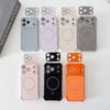 For Magsafe Magnetic Shockproof Silicone Bumper Phone Case For iPhone 17 Air 16 15 14 13 12 Pro Max Matte Hard PC Back Cover