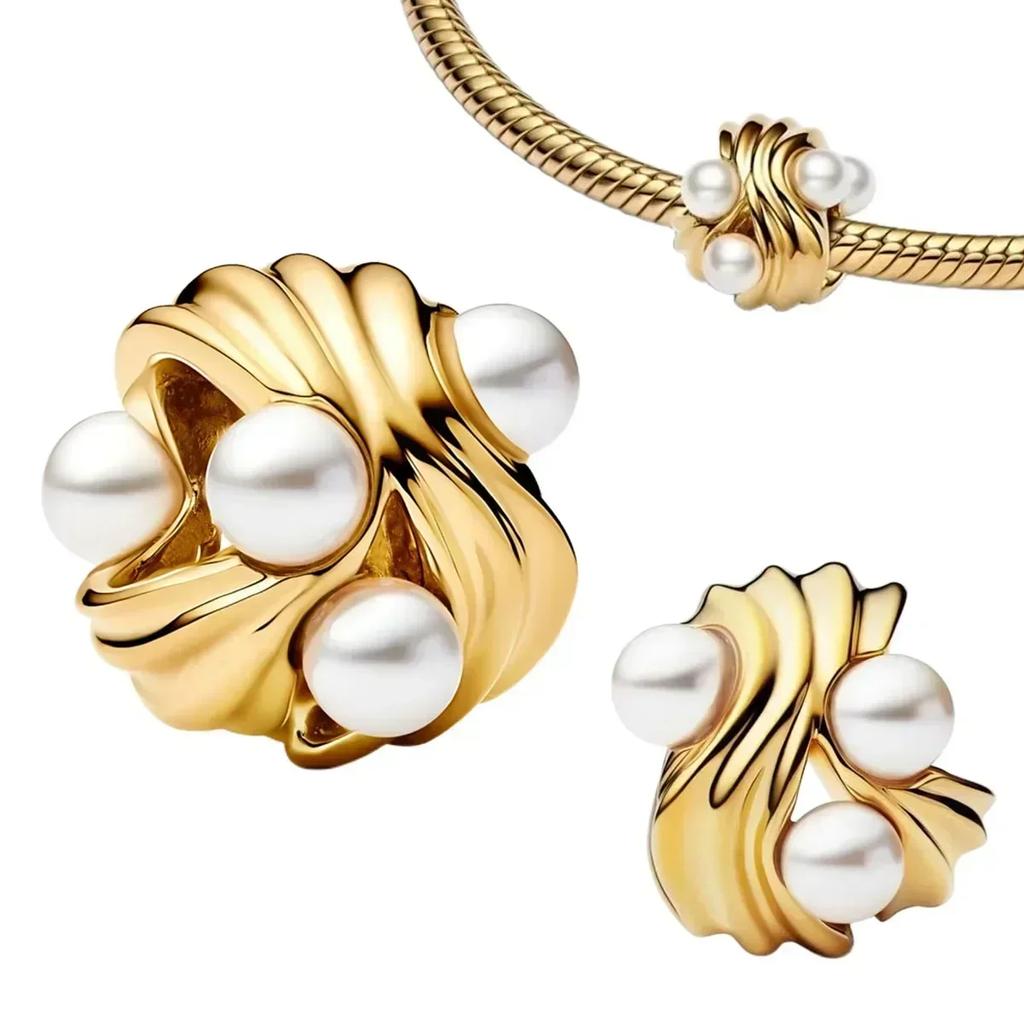 Vintage Copper Charms Plum Blossom Snake Seal Pendants Beads For Original Bracelets Necklace Women Diy Jewelry Gift