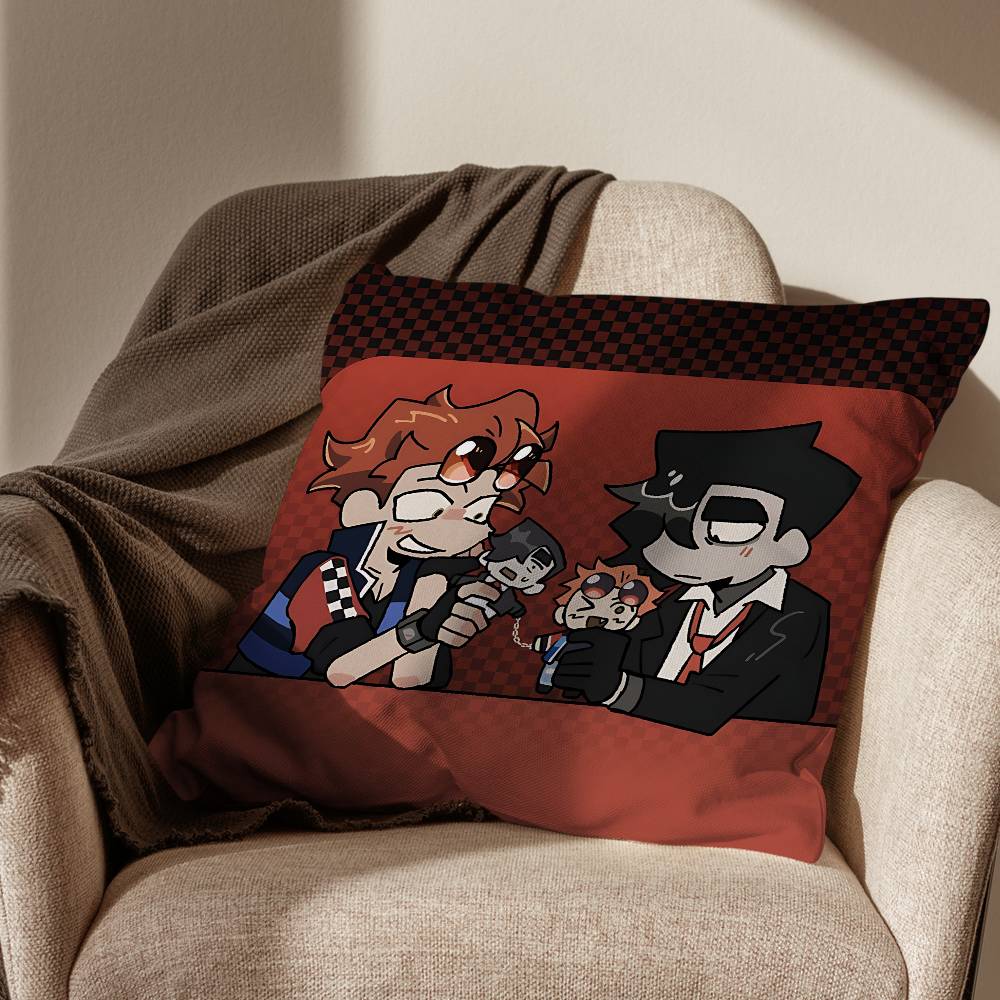 Benny Jackpot Crash Course Eddie pillow cover living room sofa cushion cover bedroom room bed pillow cover home decoration