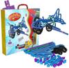 Clicstoys Spaghetteez Noodle Flyer Elastic Airplane, 76 Parts