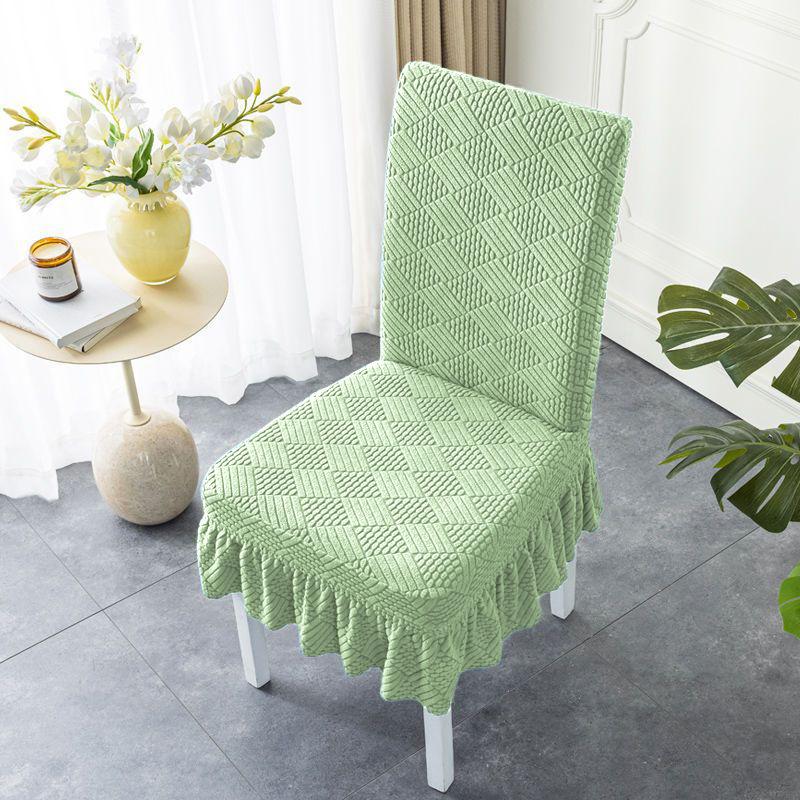Chair Cover Universal Stool Four Seasons Universal Chair Cover Home Dining Table Backrest Integrated Seat Cover Elastic Chair Cover