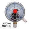 YNXC100 -0.1-100mpa M20*1.5 Stainless Steel Magnetic Assisted Shock Proof Electric Contact Pressure Gauge