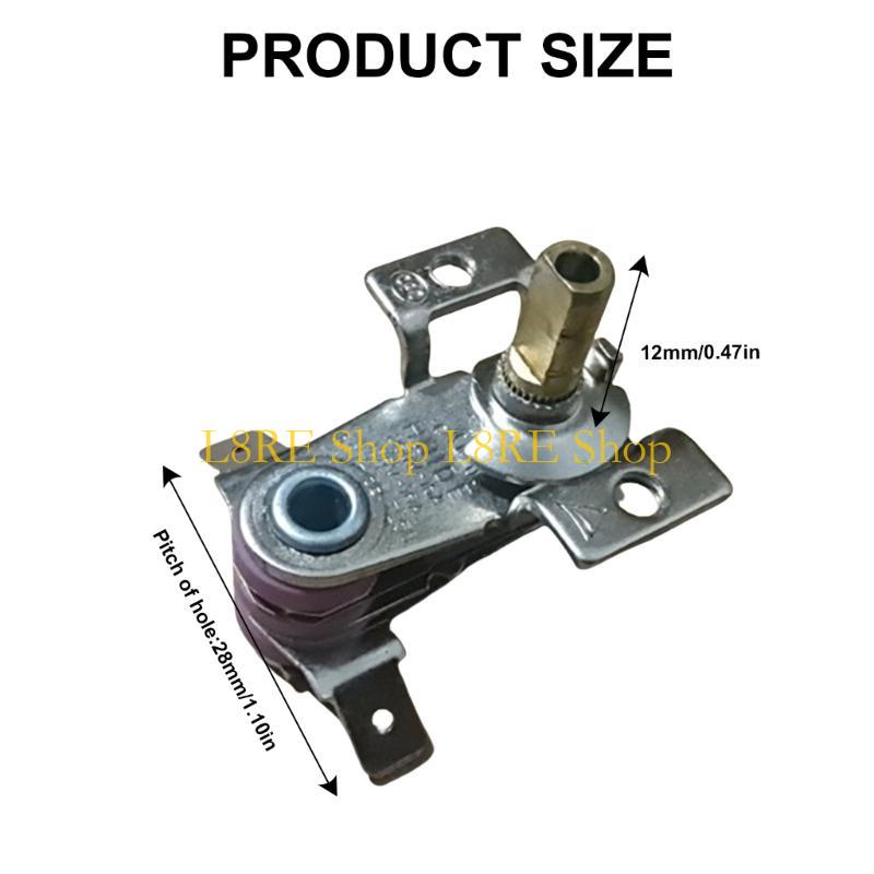 L8RE Set of 2 Oven Temperature Regulator Oven Thermostat Controller Oven Component Temperature Adjustment Metal Texture